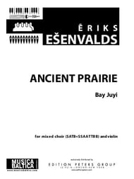 Ancient Prairie SATB/SATB choral sheet music cover Thumbnail